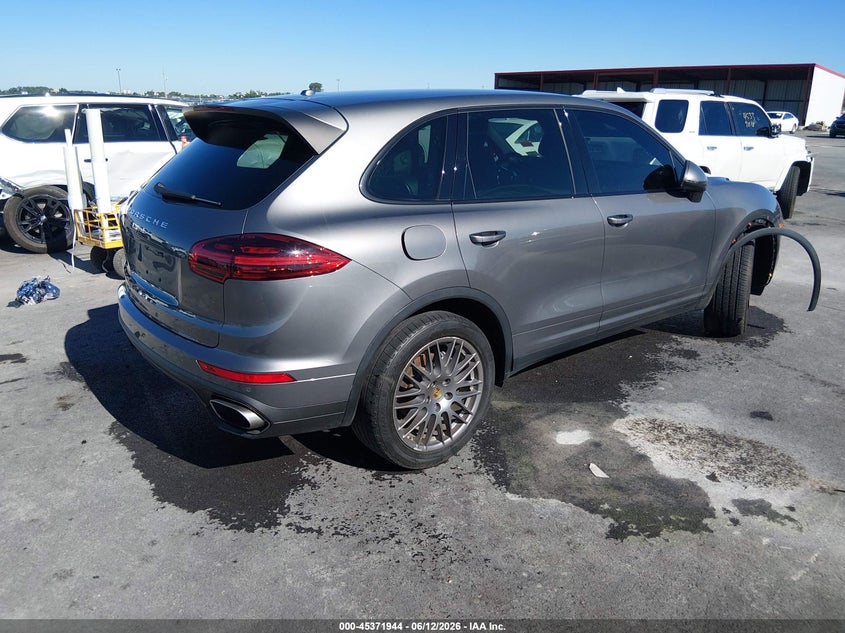 2016 Porsche Cayenne VIN WP1AA2A20GLA09656 IAAI salvage auction — LEFT FRONT, Salvage Title, sold $6,300 on 2026-08-25 (photo 4)