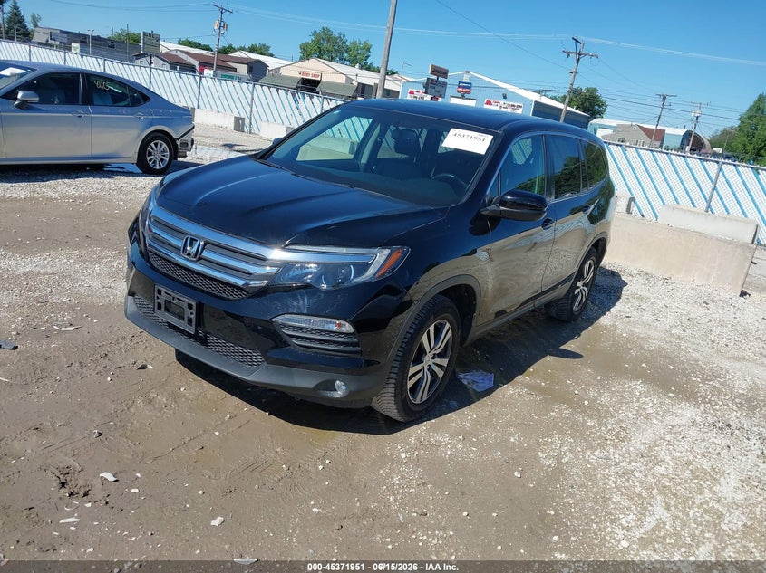 2017 Honda Pilot VIN 5FNYF6H56HB005222 IAAI salvage auction — NO DAMAGE, Salvage (Illinois), sold $7,400 on 2026-07-28 (photo 2)