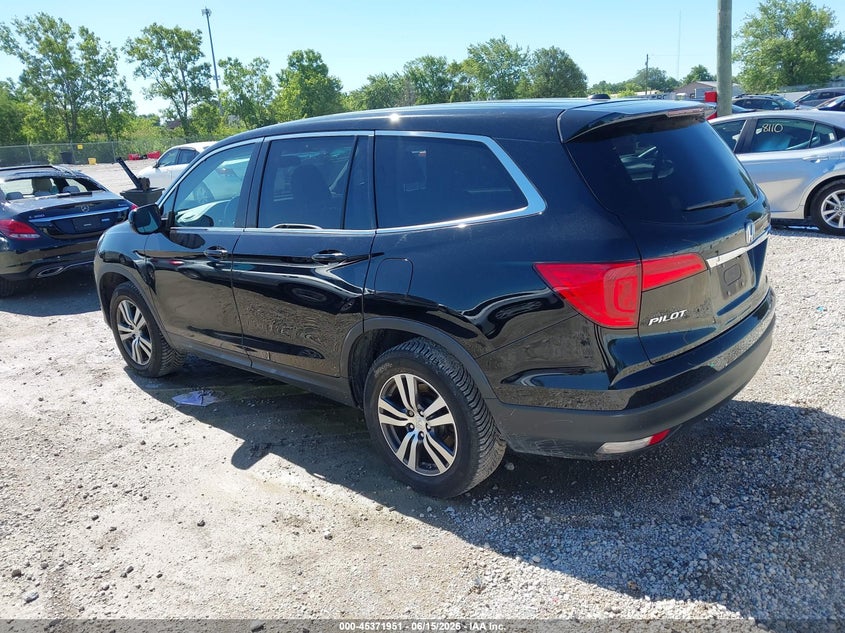 2017 Honda Pilot VIN 5FNYF6H56HB005222 IAAI salvage auction — NO DAMAGE, Salvage (Illinois), sold $7,400 on 2026-07-28 (photo 3)