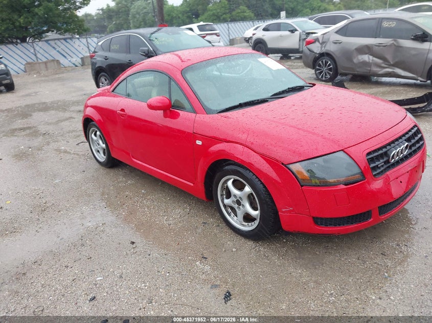 2003 Audi Tt VIN TRUWT28N231017545 IAAI salvage auction — REAR END, Salvage (Illinois), sold $450 on 2026-07-28 (photo 1)