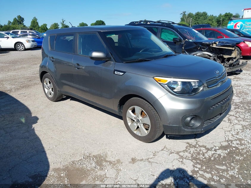 2019 Kia Soul VIN KNDJN2A2XK7008005 IAAI salvage auction — NORMAL WEAR, Original (Kentucky), sold $3,000 on 2026-07-13 (photo 1)