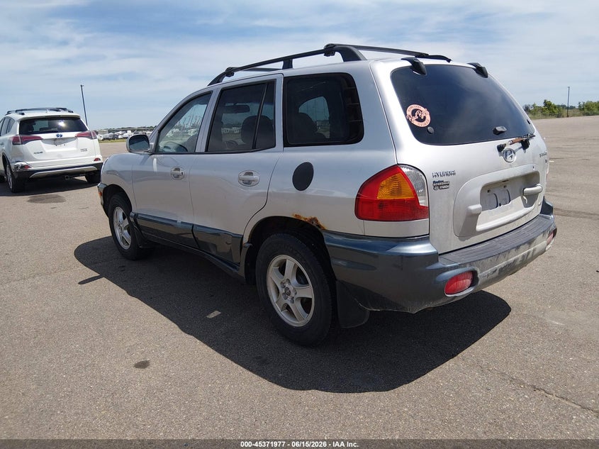 2002 Hyundai Santa fe VIN KM8SC73D62U201674 IAAI salvage auction — RIGHT FRONT, Prior Salvage (Minnesota), sold $25 on 2026-07-29 (photo 3)