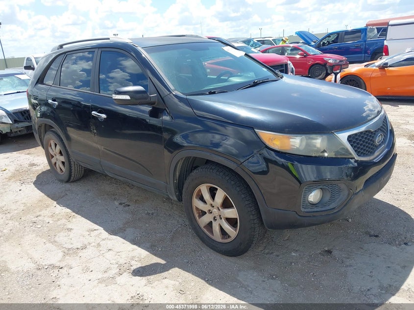 2011 Kia Sorento VIN 5XYKT4A10BG118688 IAAI salvage auction — NORMAL WEAR, Original (Texas), sold $1,000 on 2026-07-13 (photo 1)