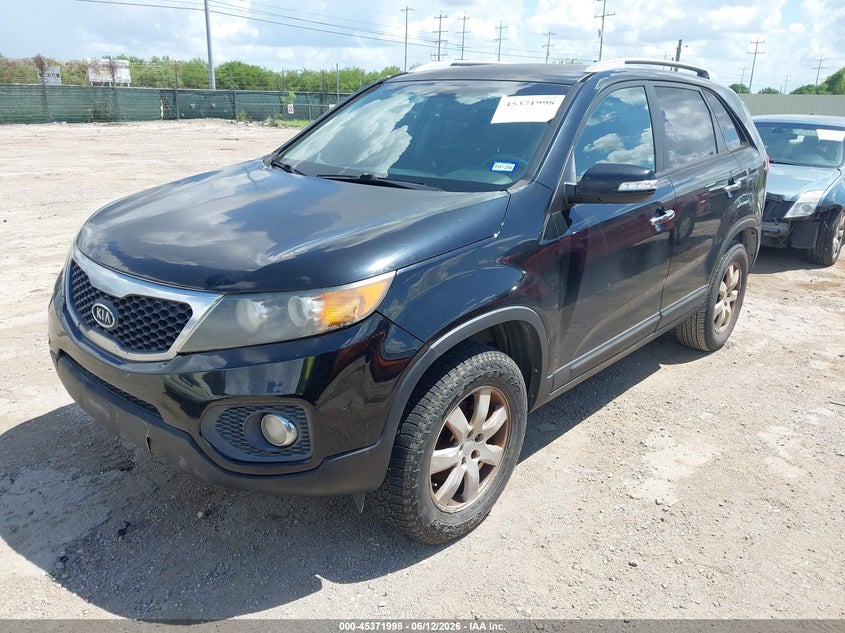 2011 Kia Sorento VIN 5XYKT4A10BG118688 IAAI salvage auction — NORMAL WEAR, Original (Texas), sold $1,000 on 2026-07-13 (photo 2)