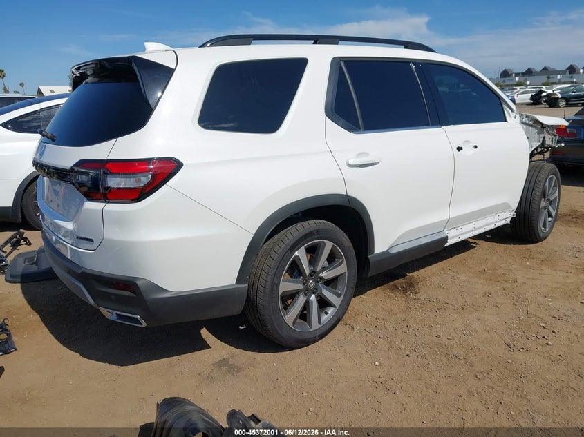 2025 Honda Pilot VIN 5FNYG2H79SB043560 IAAI salvage auction — FRONT END, Salvage Title, sold $16,100 on 2026-08-17 (photo 4)