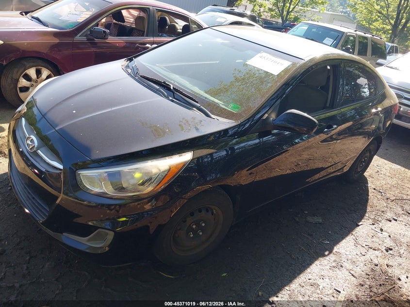 2017 Hyundai Accent VIN KMHCT4AEXHU375397 IAAI salvage auction — NORMAL WEAR, Clear (Virginia), sold $1,000 on 2026-07-16 (photo 2)