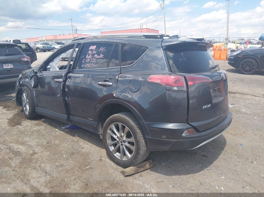 2016 Toyota Rav 4 VIN JTMDJREV3GD046240 IAAI salvage auction — ROLLOVER, Salvage (Tennessee), sold $2,050 on 2026-07-09 (photo 3)