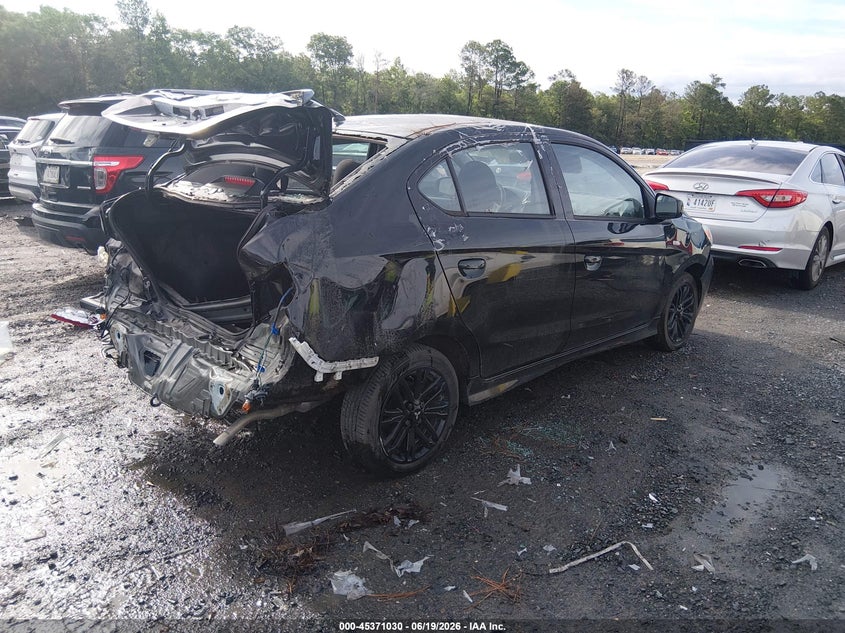 2024 Mitsubishi Mirage VIN ML32FUFJ1RHF04205 IAAI salvage auction — NORMAL WEAR, Clear (South Carolina), sold $2,400 on 2026-07-28 (photo 4)