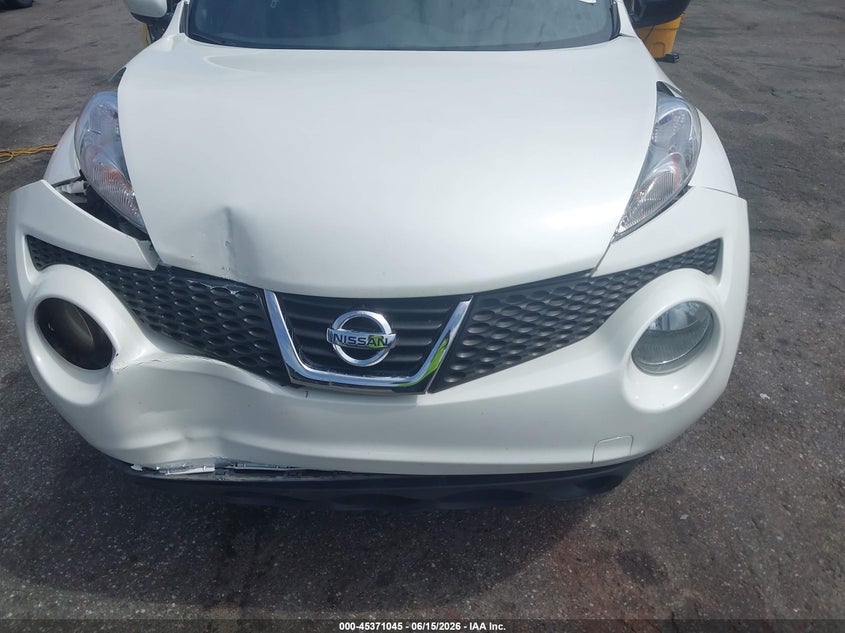 2014 Nissan Juke VIN JN8AF5MR7ET350910 IAAI salvage auction — FRONT END, Rebuildable (Florida), sold $700 on 2026-07-14 (photo 6)