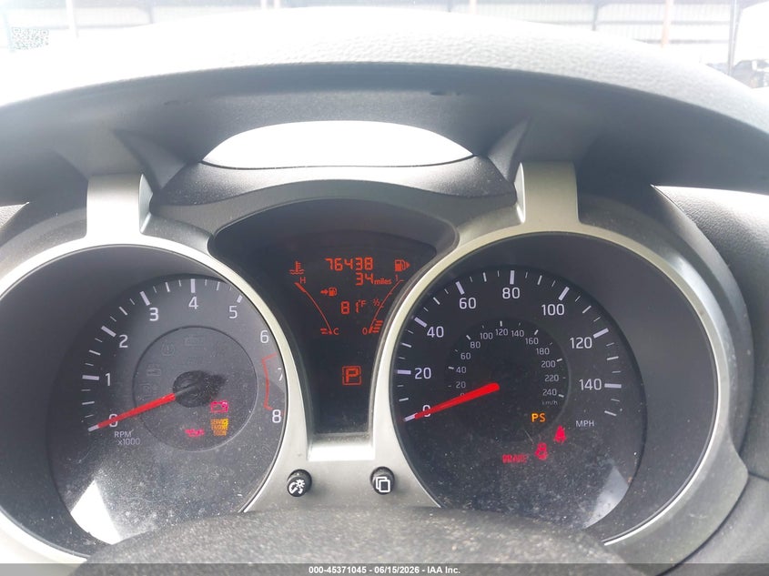 2014 Nissan Juke VIN JN8AF5MR7ET350910 IAAI salvage auction — FRONT END, Rebuildable (Florida), sold $700 on 2026-07-14 (photo 7)
