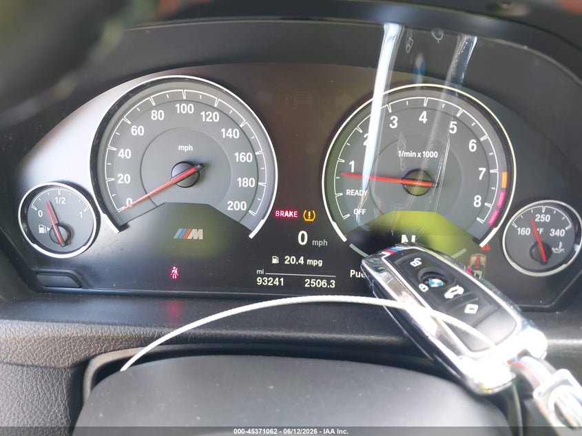 2015 BMW M4 VIN WBS3R9C51FK334526 IAAI salvage auction — SIDE, Salvage Title, sold $17,300 on 2026-07-15 (photo 7)