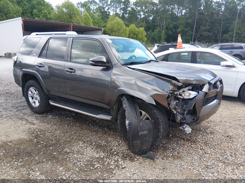 2014 Toyota 4runner VIN JTEZU5JR3E5076260 IAAI salvage auction — SIDE, Salvage (Mississippi), sold $4,950 on 2026-07-12 (photo 1)