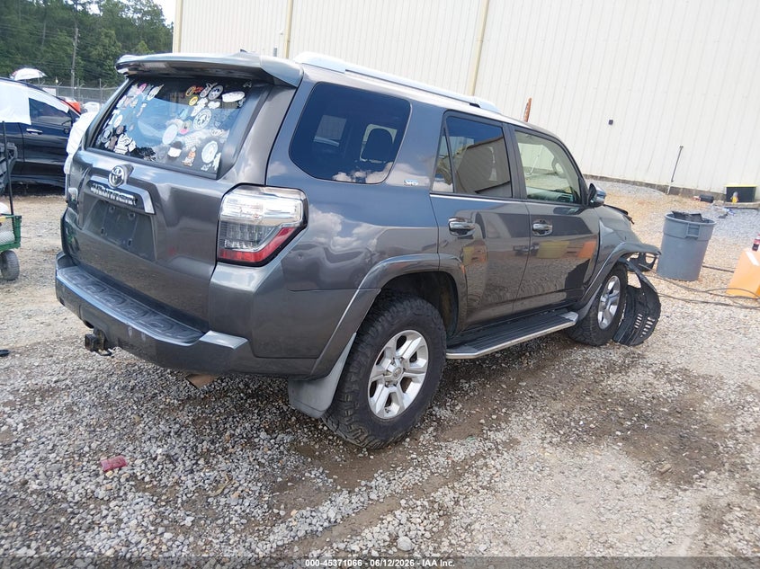2014 Toyota 4runner VIN JTEZU5JR3E5076260 IAAI salvage auction — SIDE, Salvage (Mississippi), sold $4,950 on 2026-07-12 (photo 4)