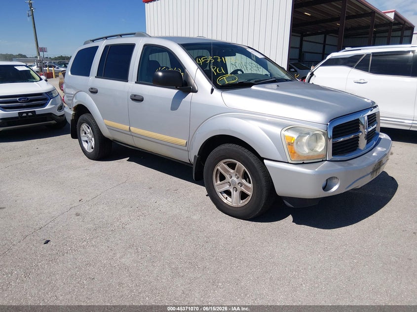 2005 Dodge Durango VIN 1D4HB48D75F513667 IAAI salvage auction — SIDE, Clear (Missouri), sold $525 on 2026-07-09 (photo 1)