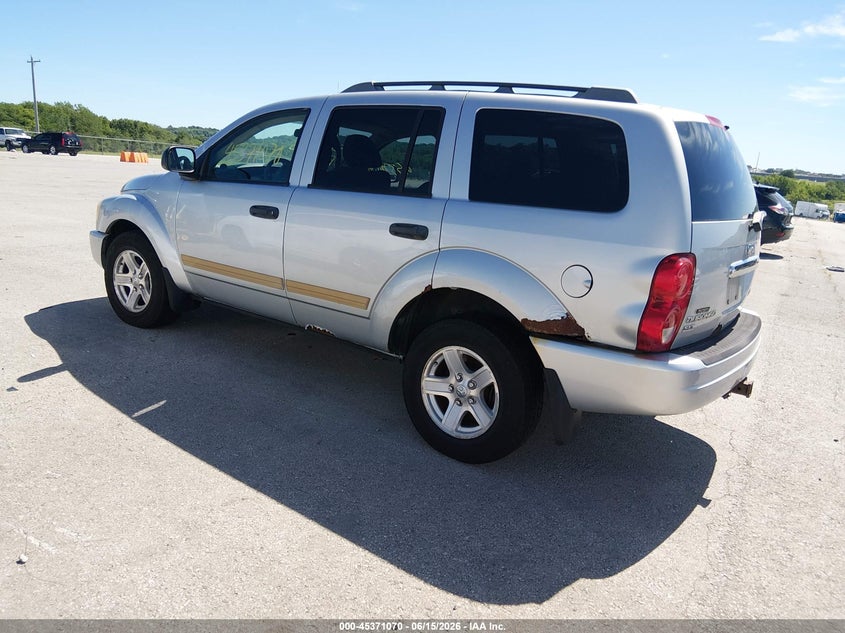 2005 Dodge Durango VIN 1D4HB48D75F513667 IAAI salvage auction — SIDE, Clear (Missouri), sold $525 on 2026-07-09 (photo 3)