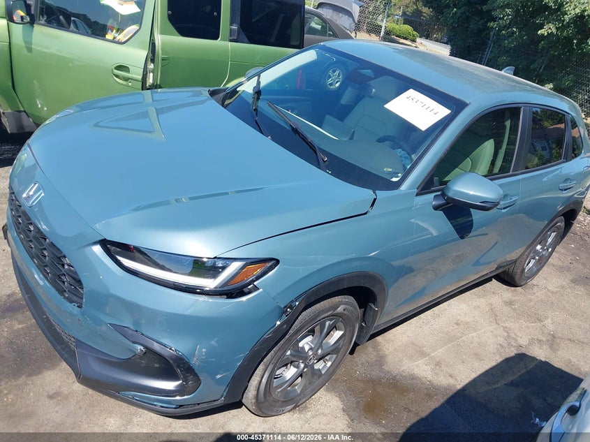 2026 Honda Hr-v VIN 3CZRZ1H38TM714679 IAAI salvage auction — LEFT FRONT, Salvage (North Carolina), sold $10,100 on 2026-07-30 (photo 2)