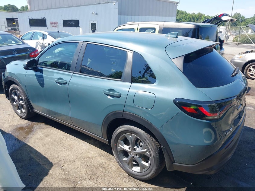 2026 Honda Hr-v VIN 3CZRZ1H38TM714679 IAAI salvage auction — LEFT FRONT, Salvage (North Carolina), sold $10,100 on 2026-07-30 (photo 3)