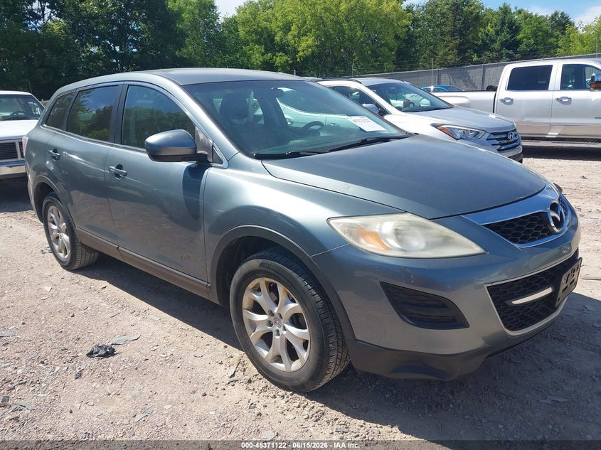 2012 Mazda Cx-9 VIN JM3TB3CA0C0344839 IAAI salvage auction — HAIL, Junk Bill Of Sale Mv2459 (Wisconsin), sold $250 on 2026-07-08 (photo 1)
