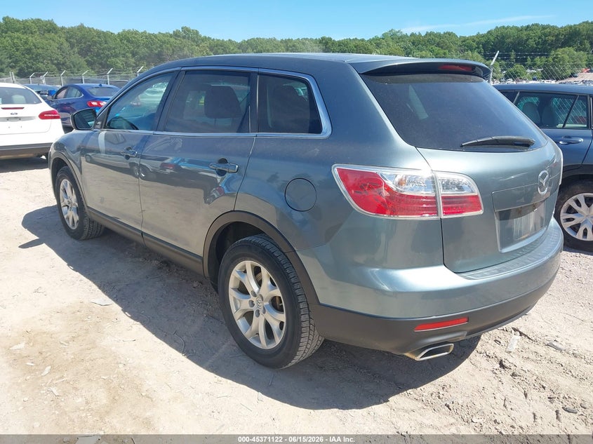 2012 Mazda Cx-9 VIN JM3TB3CA0C0344839 IAAI salvage auction — HAIL, Junk Bill Of Sale Mv2459 (Wisconsin), sold $250 on 2026-07-08 (photo 3)