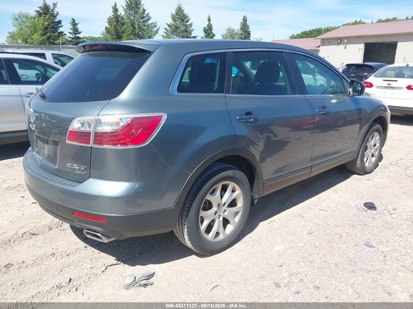 2012 Mazda Cx-9 VIN JM3TB3CA0C0344839 IAAI salvage auction — HAIL, Junk Bill Of Sale Mv2459 (Wisconsin), sold $250 on 2026-07-08 (photo 4)