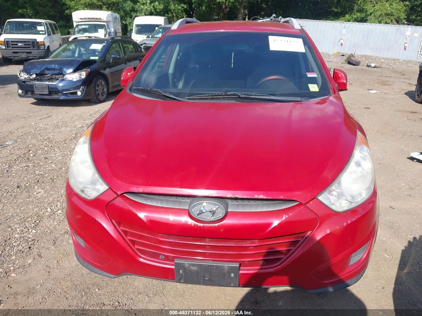 2012 Hyundai Tucson VIN KM8JUCAC0CU476938 IAAI salvage auction — NORMAL WEAR, Clear (New Jersey), sold $1,225 on 2026-07-14 (photo 6)