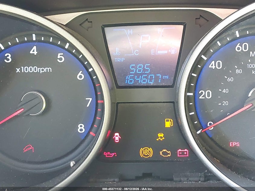 2012 Hyundai Tucson VIN KM8JUCAC0CU476938 IAAI salvage auction — NORMAL WEAR, Clear (New Jersey), sold $1,225 on 2026-07-14 (photo 7)