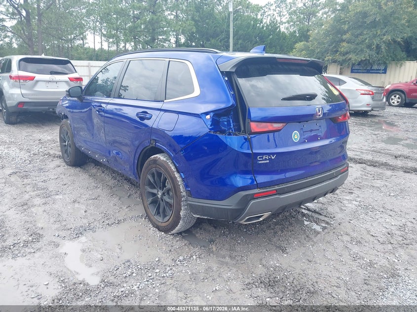 2025 Honda Cr-v VIN 7FARS5H87SE009702 IAAI salvage auction — FRONT & REAR, Rebuildable (Florida), sold $13,000 on 2026-07-07 (photo 3)