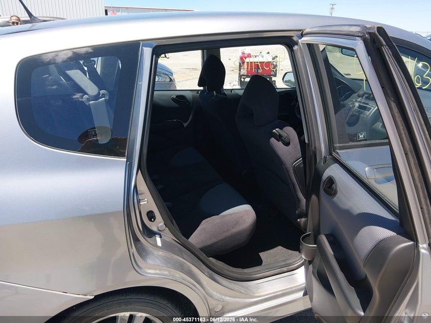 2008 Honda Fit VIN JHMGD37628S011353 IAAI salvage auction — LEFT REAR, Salvage (Missouri), sold $775 on 2026-07-16 (photo 8)