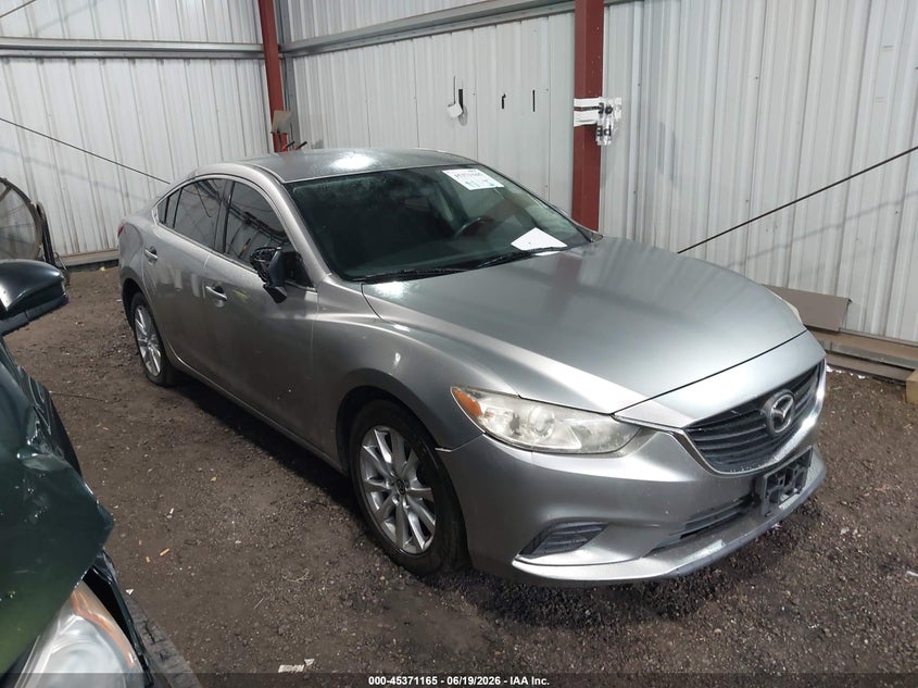 2015 Mazda 6 VIN JM1GJ1U50F1210057 IAAI salvage auction — UNDERCARRIAGE, Clear (Virginia), sold $550 on 2026-07-30 (photo 1)