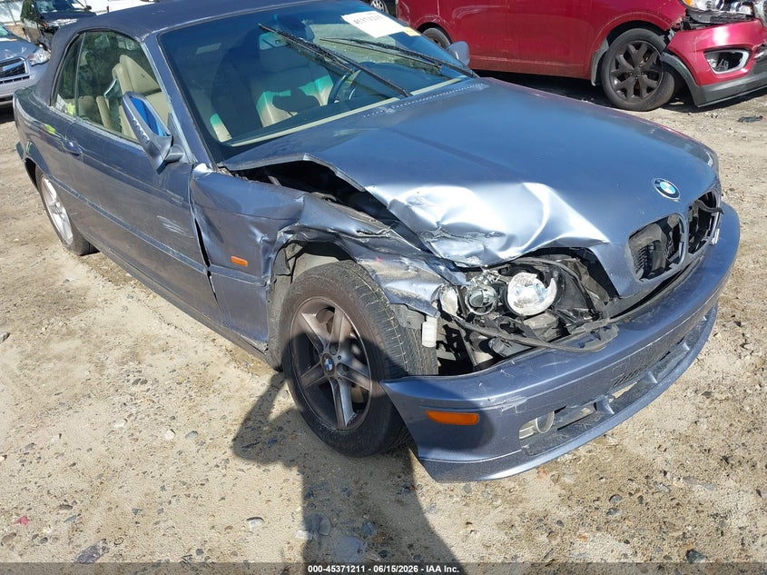 2003 BMW 3er VIN WBABS33493PG89938 IAAI salvage auction — RIGHT FRONT, Salvage (Georgia), sold $275 on 2026-08-06 (photo 6)