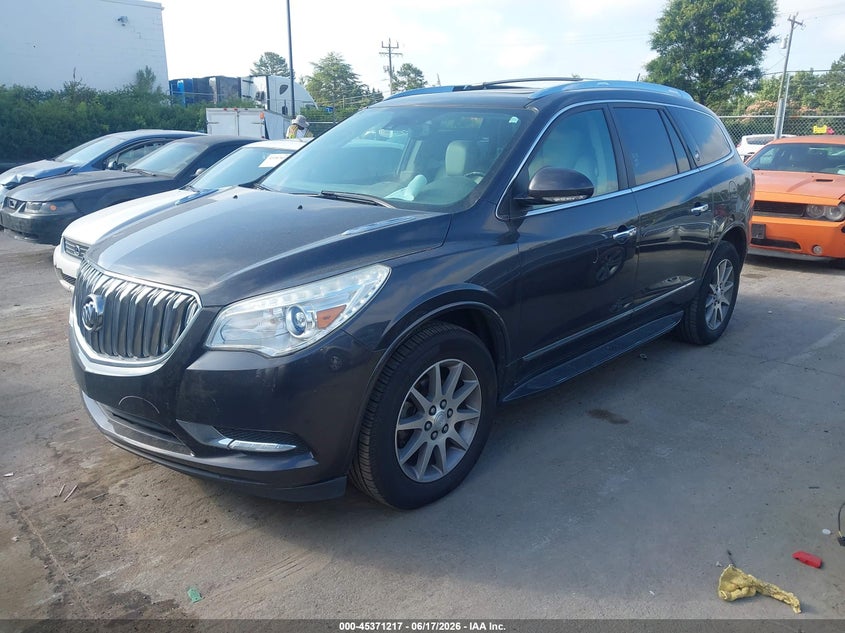 2016 Buick Enclave VIN 5GAKRBKDXGJ305893 IAAI salvage auction — RIGHT SIDE, Salvage (North Carolina), sold $1,250 on 2026-08-01 (photo 2)