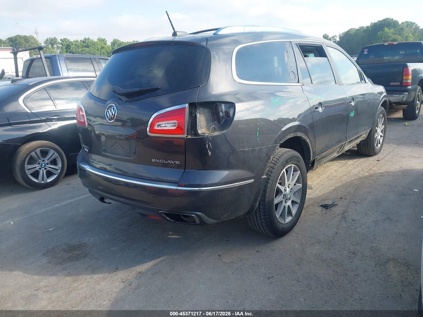 2016 Buick Enclave VIN 5GAKRBKDXGJ305893 IAAI salvage auction — RIGHT SIDE, Salvage (North Carolina), sold $1,250 on 2026-08-01 (photo 4)