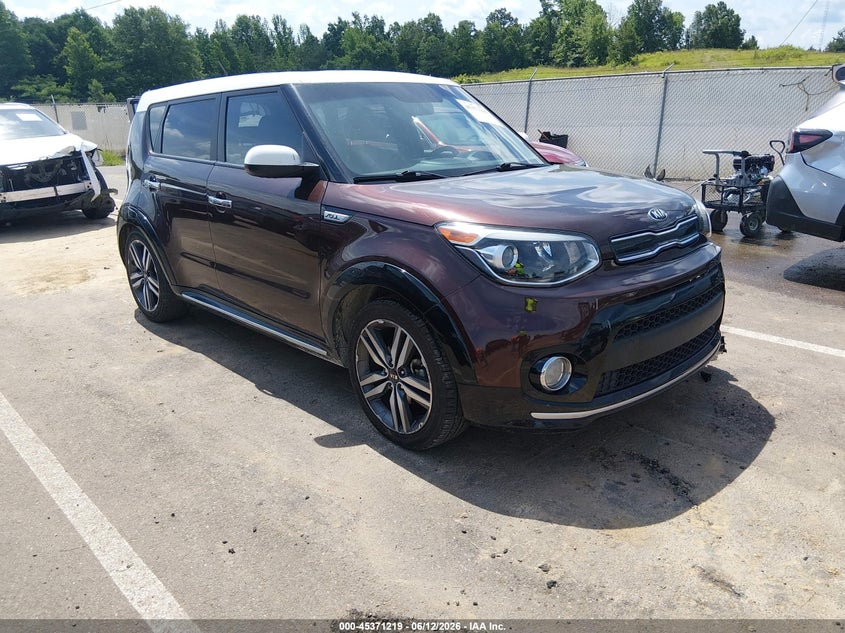 2017 Kia Soul VIN KNDJP3A56H7471780 IAAI salvage auction — LEFT FRONT, Salvage (Mississippi), sold $625 on 2026-07-30 (photo 1)
