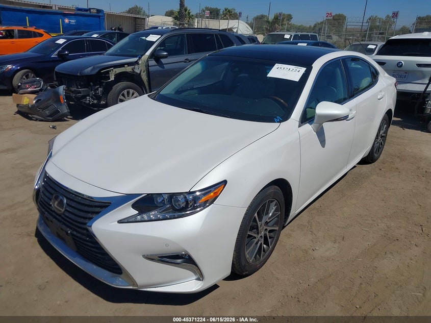 2017 Lexus ES VIN 58ABK1GG3HU045874 IAAI salvage auction — SIDE, Salvage (California), sold $5,500 on 2026-07-09 (photo 2)