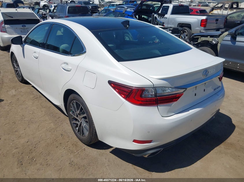 2017 Lexus ES VIN 58ABK1GG3HU045874 IAAI salvage auction — SIDE, Salvage (California), sold $5,500 on 2026-07-09 (photo 3)