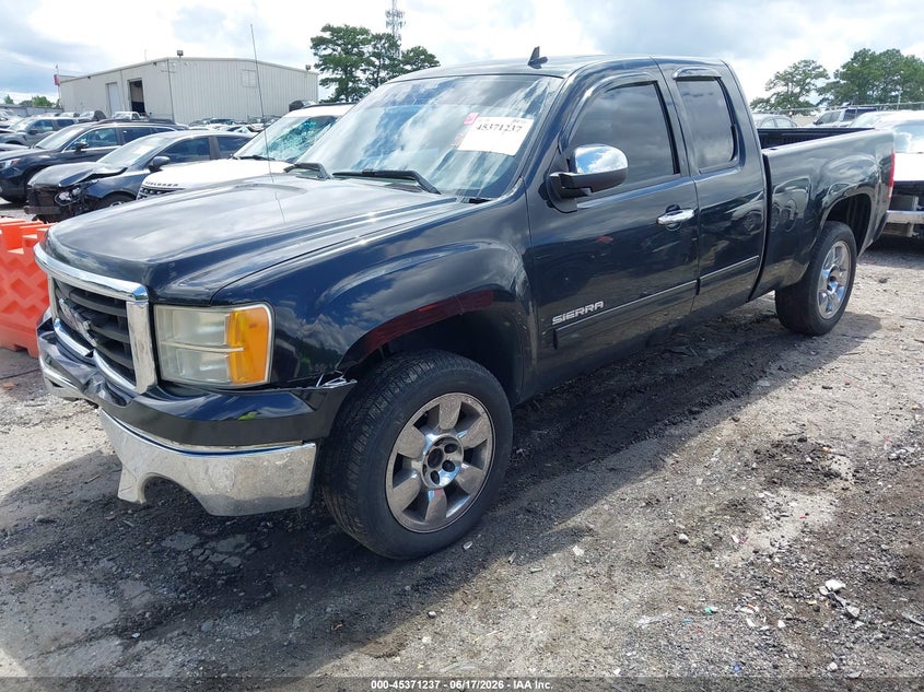 2010 Gmc Sierra 1500 VIN 1GTSCVE02AZ276232 IAAI salvage auction — FRONT END, Salvage (Georgia), sold $1,300 on 2026-07-09 (photo 2)