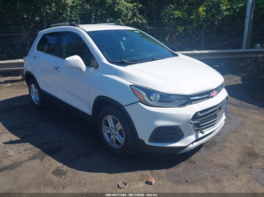 2019 Chevrolet Trax VIN KL7CJLSB0KB958490 IAAI salvage auction — FRONT END, Salvage Title, sold $1,300 on 2026-07-26 (photo 1)