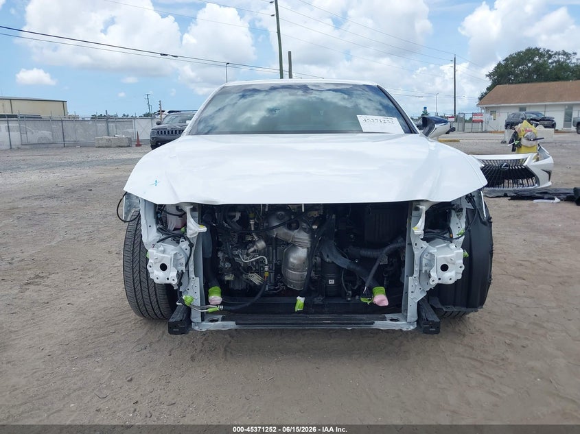 2025 Lexus ES VIN 58ADZ1B1XSU196614 IAAI salvage auction — FRONT END, Rebuildable (Florida), sold $25,675 on 2026-07-07 (photo 6)