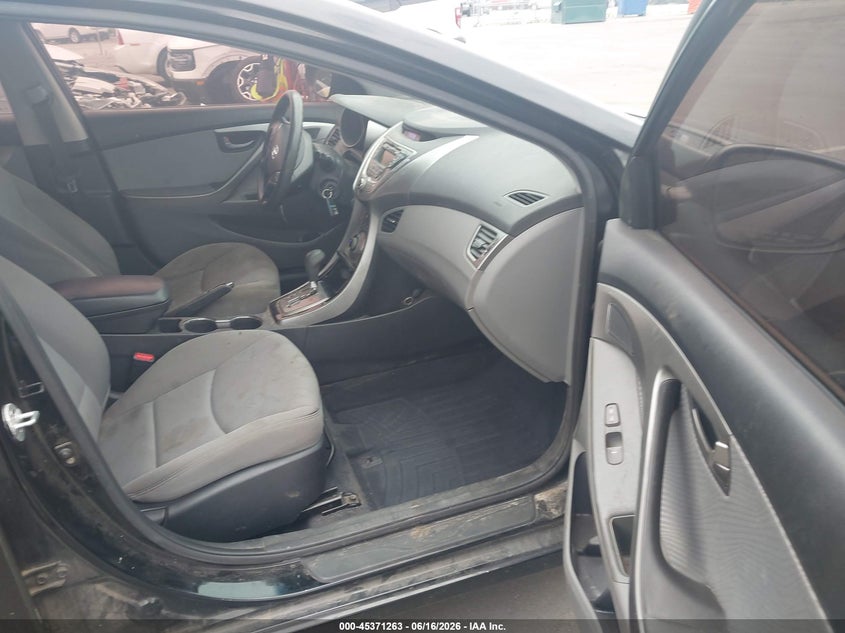 2013 Hyundai Elantra VIN KMHDH4AE5DU639058 IAAI salvage auction — FRONT END, Salvage (North Carolina), sold $400 on 2026-07-08 (photo 5)