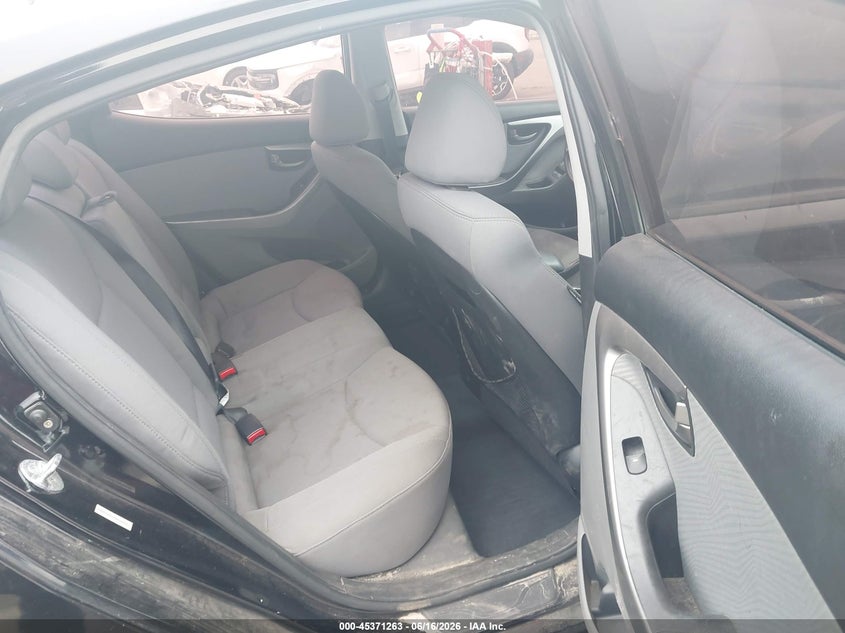 2013 Hyundai Elantra VIN KMHDH4AE5DU639058 IAAI salvage auction — FRONT END, Salvage (North Carolina), sold $400 on 2026-07-08 (photo 8)