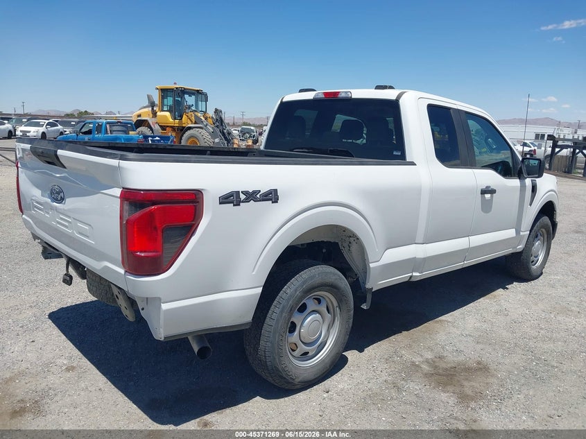 2024 Ford F-150 VIN 1FTEX1LP2RKF39916 IAAI salvage auction — REAR END, Salvage (California), sold $14,600 on 2026-07-30 (photo 4)