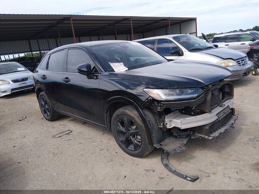 2025 Honda Hr-v VIN 3CZRZ2H78SM721462 IAAI salvage auction — FRONT & REAR, Salvage Title, sold $8,850 on 2026-08-25 (photo 1)