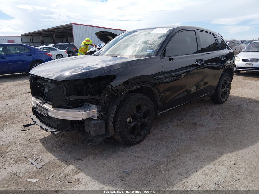 2025 Honda Hr-v VIN 3CZRZ2H78SM721462 IAAI salvage auction — FRONT & REAR, Salvage Title, sold $8,850 on 2026-08-25 (photo 2)