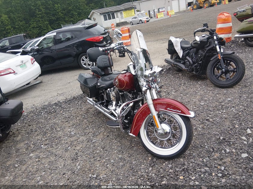 2009 Harley-davidson Flstc VIN 1HD1BW5149Y022857 — IAAI salvage auction photo