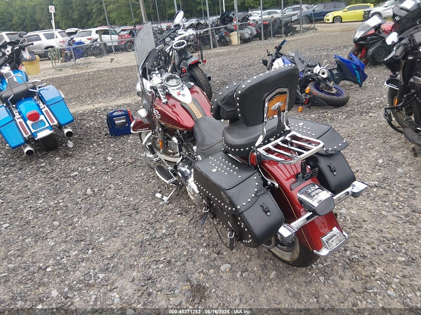 2009 Harley-davidson Flstc VIN 1HD1BW5149Y022857 IAAI salvage auction — FRONT END, Clear (Virginia), sold $2,550 on 2026-07-07 (photo 3)