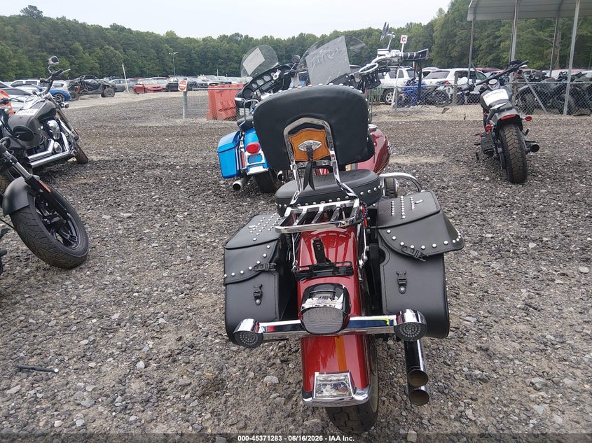 2009 Harley-davidson Flstc VIN 1HD1BW5149Y022857 IAAI salvage auction — FRONT END, Clear (Virginia), sold $2,550 on 2026-07-07 (photo 6)