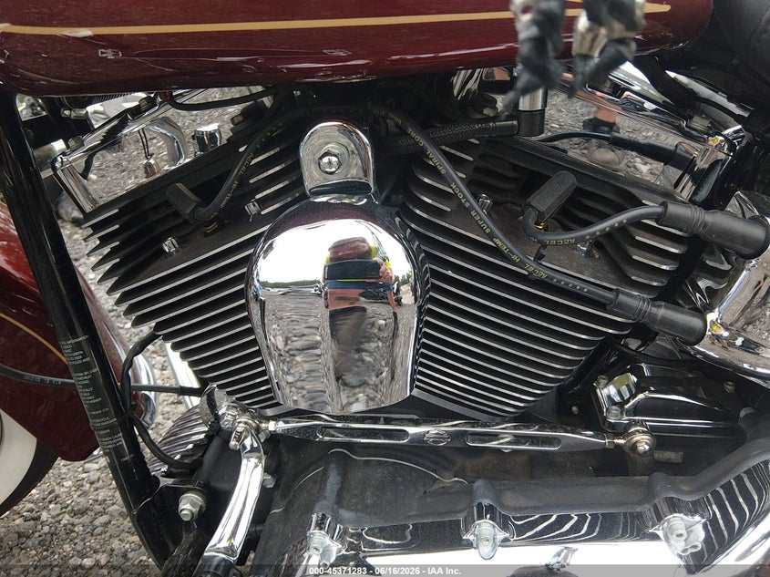 2009 Harley-davidson Flstc VIN 1HD1BW5149Y022857 IAAI salvage auction — FRONT END, Clear (Virginia), sold $2,550 on 2026-07-07 (photo 9)