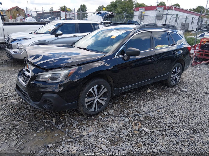 2019 Subaru Outback VIN 4S4BSABC4K3355153 IAAI salvage auction — RIGHT FRONT, Salvage Title, sold $1,300 on 2026-09-10 (photo 2)