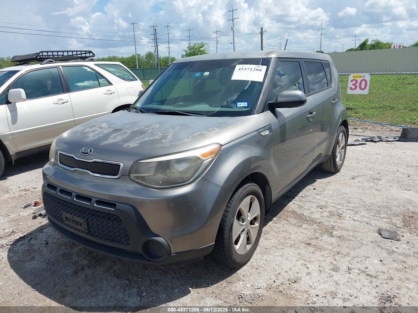 2014 Kia Soul VIN KNDJN2A21E7055735 IAAI salvage auction — NORMAL WEAR, Original (Texas), sold $1,100 on 2026-07-20 (photo 6)