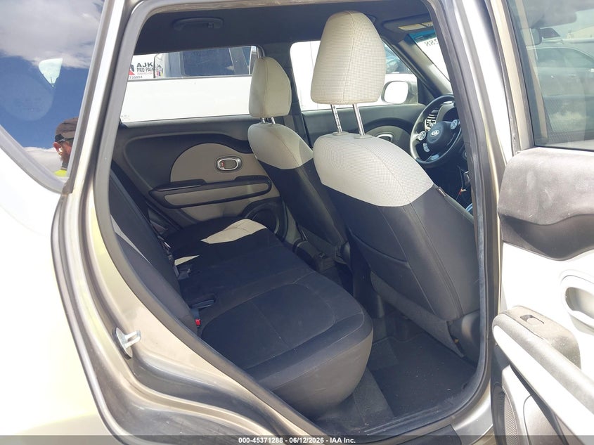 2014 Kia Soul VIN KNDJN2A21E7055735 IAAI salvage auction — NORMAL WEAR, Original (Texas), sold $1,100 on 2026-07-20 (photo 8)